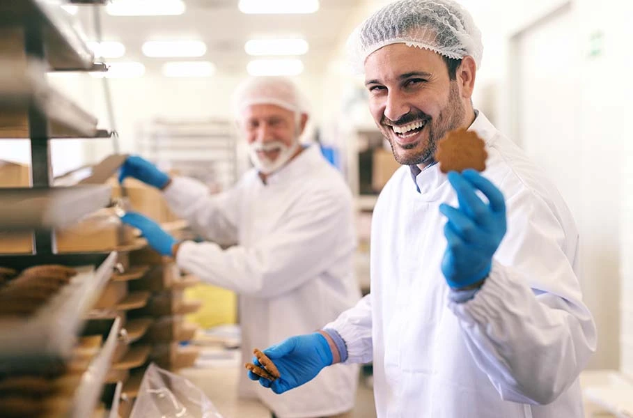 100% food safely produced