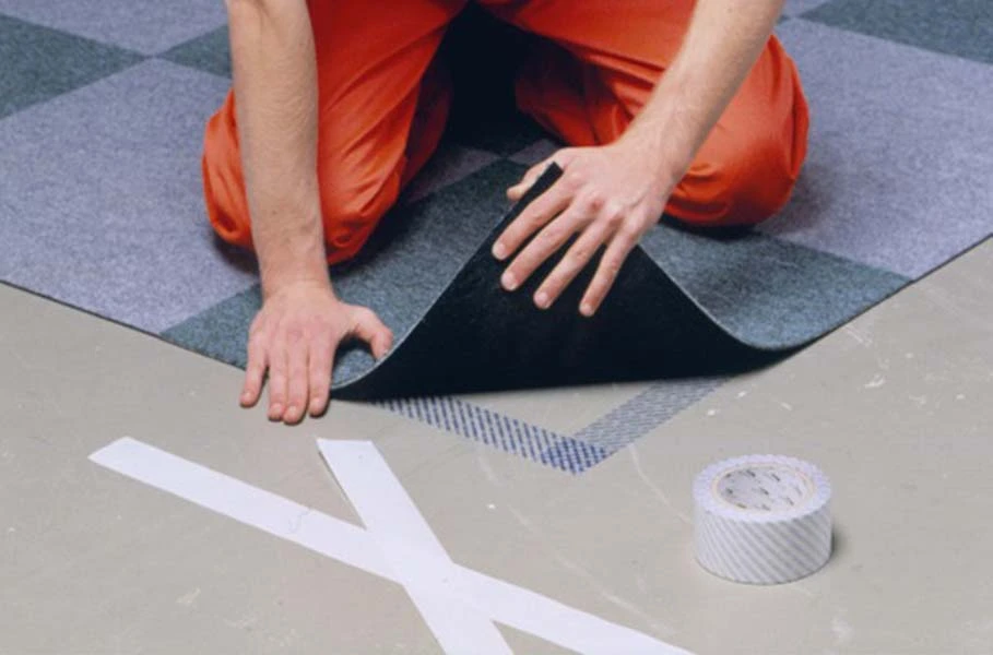 Temporary carpet tape